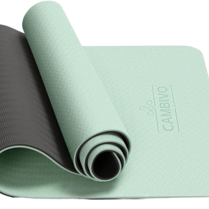 Customized TPE Gymnasium and Residence Yoga Mat – Thick, Non-Slip, Twin Colour