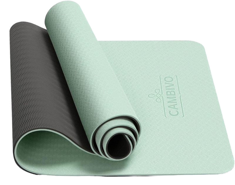 Customized TPE Gymnasium and Residence Yoga Mat – Thick, Non-Slip, Twin Colour